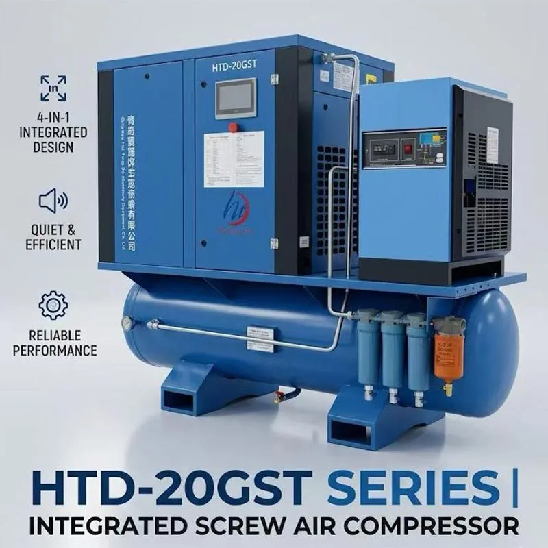 Vzduchový kompresor 4v1 15kW 16bar